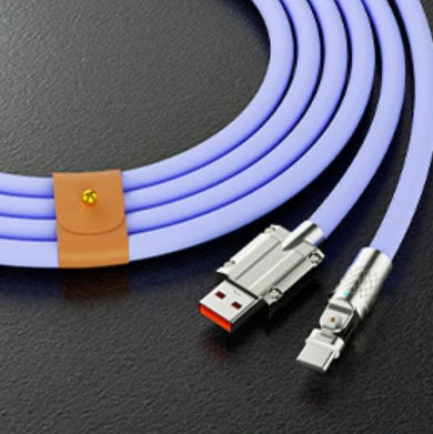 Mecha Elbow 180 Rotating Data Cable Reinforced