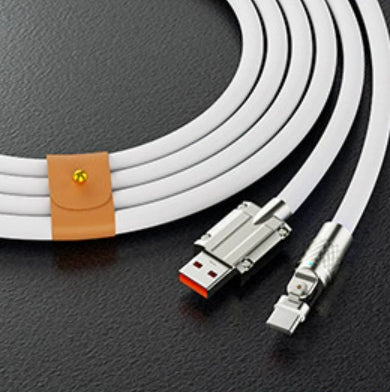 Mecha Elbow 180 Rotating Data Cable Reinforced