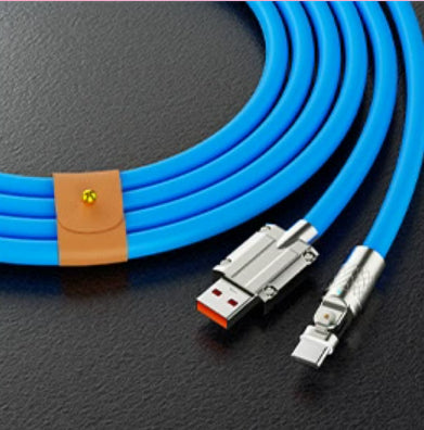 Mecha Elbow 180 Rotating Data Cable Reinforced