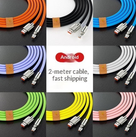 Mecha Elbow 180 Rotating Data Cable Reinforced